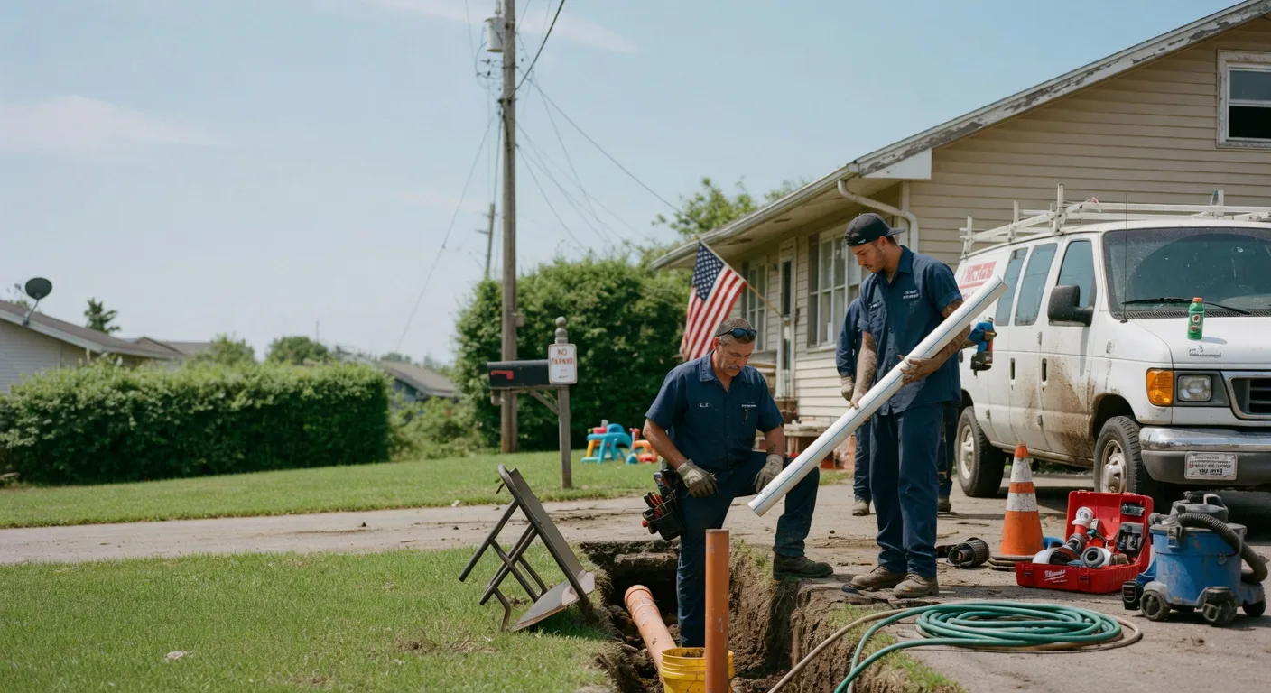 Sewer Line Inspection in Frenchville, PA